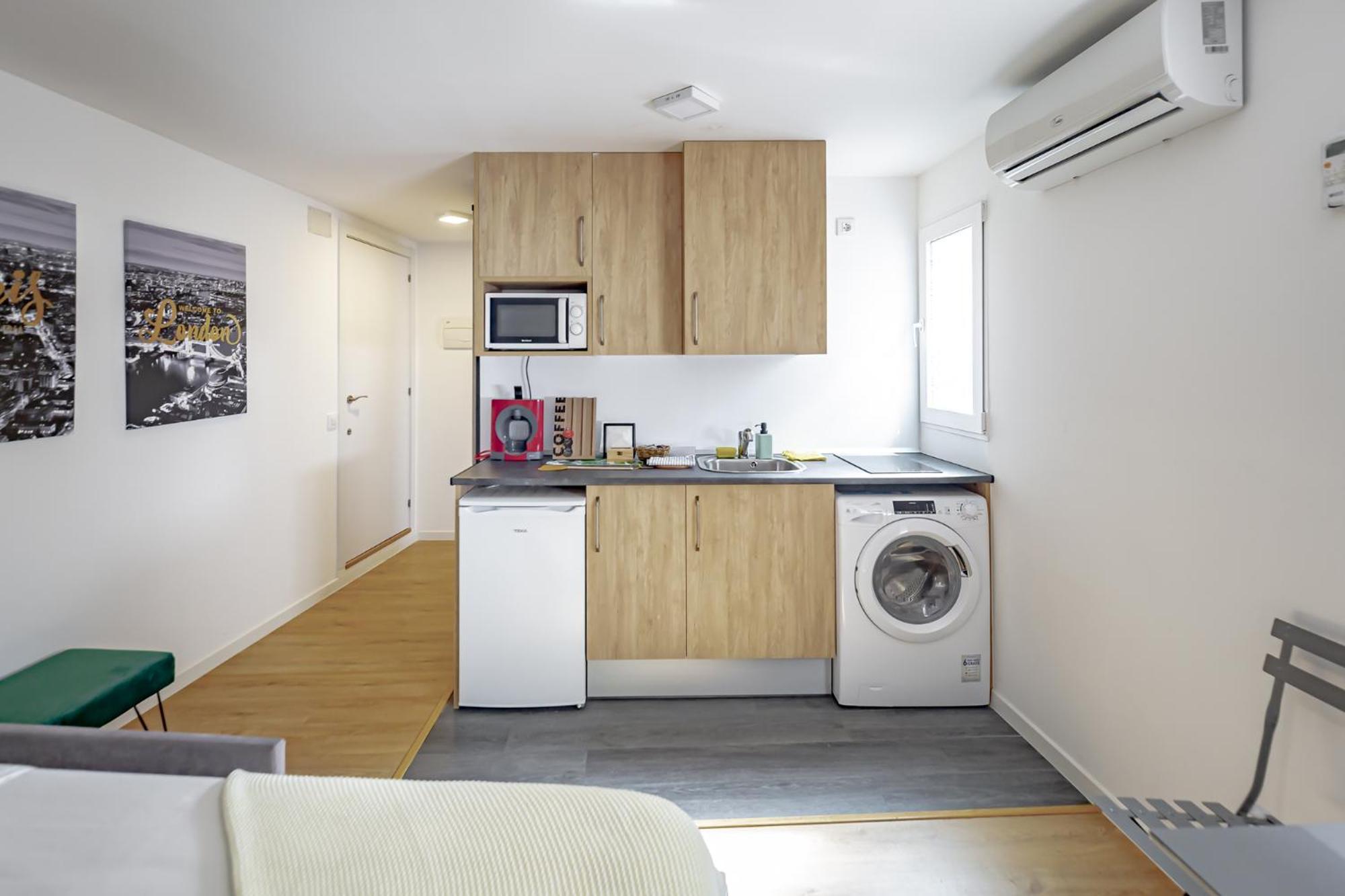 Apartamentos Preciados Madrid Zimmer foto
